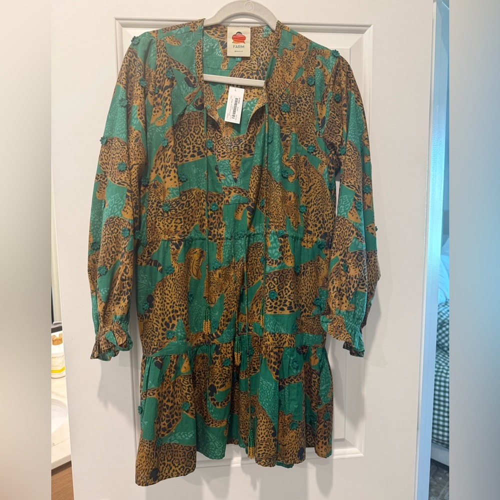 Farm Rio Cheetah Dress